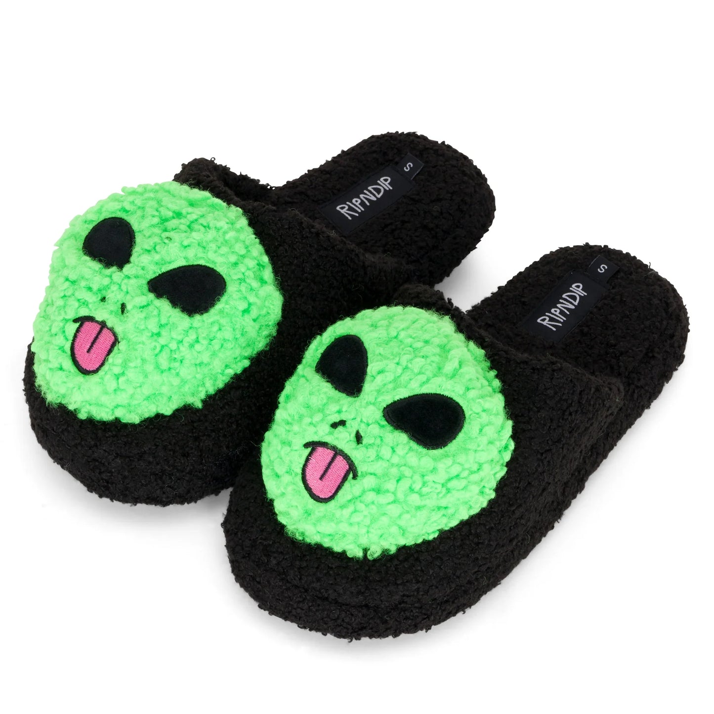 Rip N Dip Lord Alien PLush Face Slipper rndhol23367l