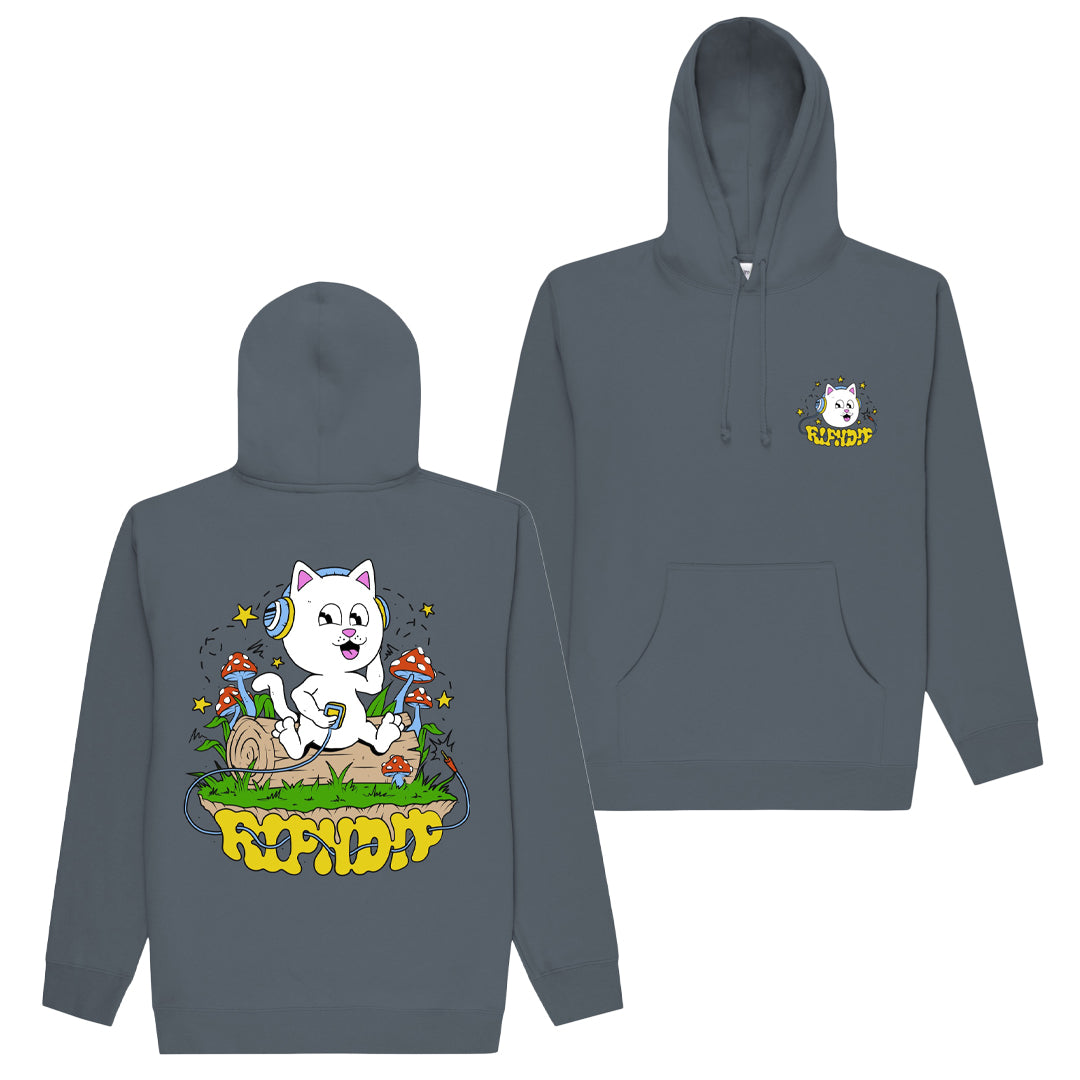 Rip N Dip shroom song hoody rndhol24133 charcoal