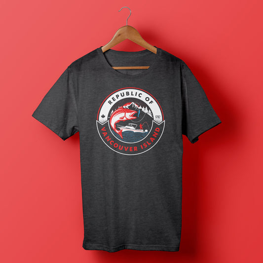 Republic of Vancouver Island Salmon Tshirt