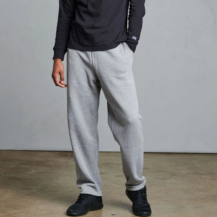 Russell  Dri-Power® Open Bottom Fleece Sweatpants 596m oxford grey
