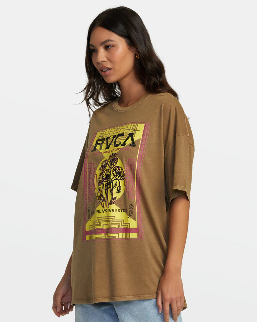 Rvca POPPIES CONCERT T-SHIRT avjzt00965