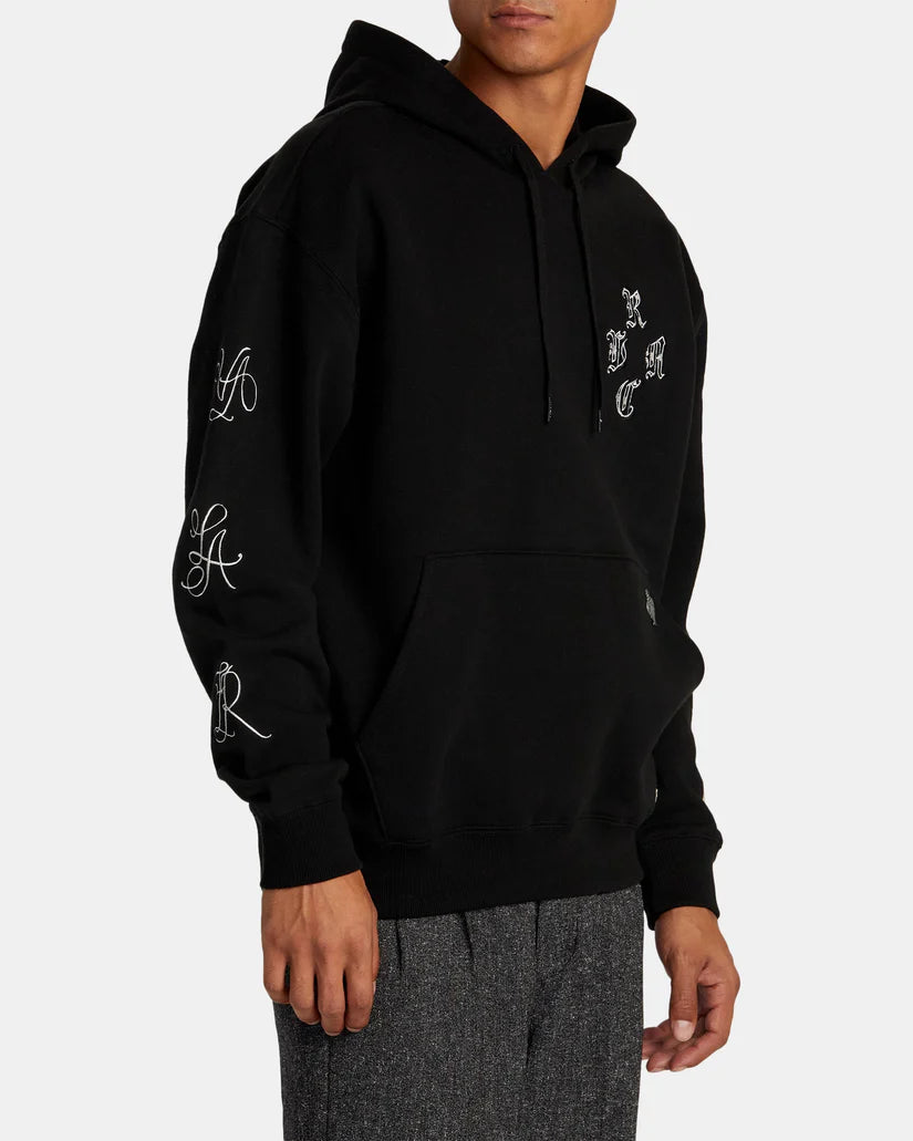 Rvca chefs kiss hoody avyft00373 black