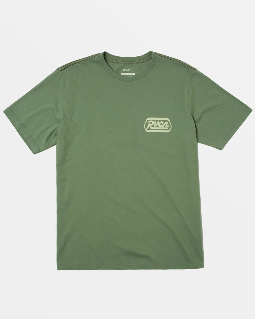 Rvca station tshirt avyzt02266 green