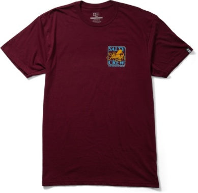 Salty Crew Ink Slinger Tshirt 20035490 burgundy