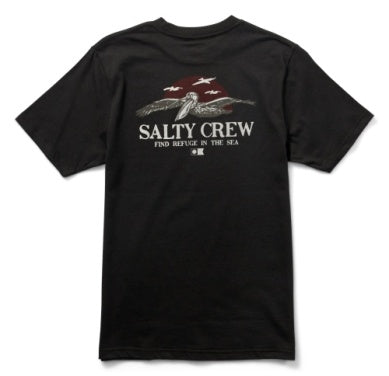 Salty Crew soarin tshirt youth 20035570y black