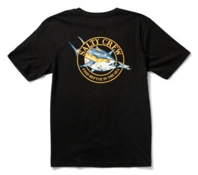 Salty Crew chaser tshirt youth 20035709y black