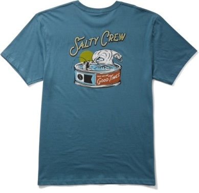 Salty Crew tuna can tshirt 20035739 slate