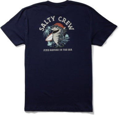 Salty Crew free surf tshirt 20035748 navy