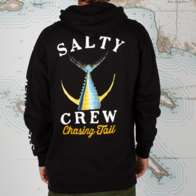 Salty Crew tailed hoody 20335015 black