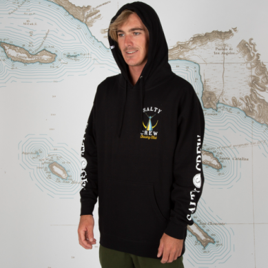 Salty Crew tailed hoody 20335015 black