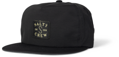 Salty Crew clubhouse 5 panel hat 35035550 black