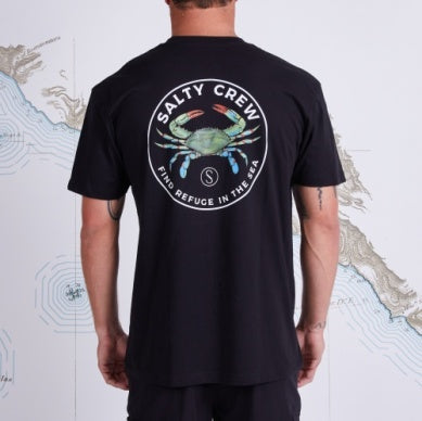 Salty Crew Blue Crabber premium tshirt 20035500 black