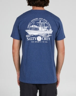 Salty Crew Super Panga classic tshirt 20035603 navy heather