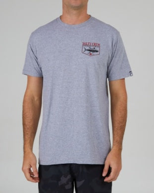 Salty Crew Angler classic tshirt 20035674 athletic grey