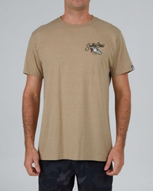 Salty Crew castoff classic tshirt 20035681 khaki