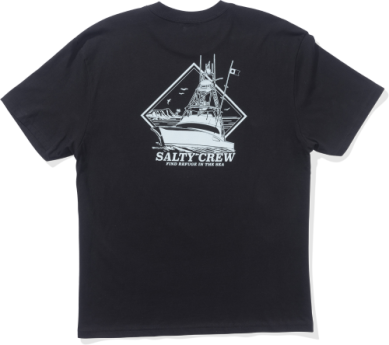 Salty Crew vessel classic tshirt 20035818 black