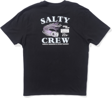 Salty Crew lured classic tshirt 20035819 black