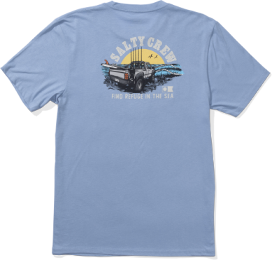 Salty Crew lifted tshirt 20035829 marine blue