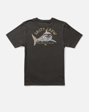 Salty crew youth lurking tshirt 20035831y black