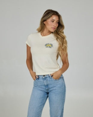 Salty Crew baja fresh modern tshirt 20035882w off white