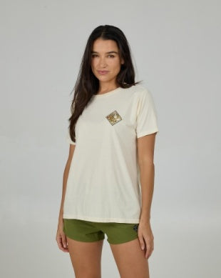 Salty Crew tippet fill boyfriend tshirt 20035888w off white