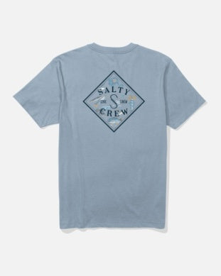 Salty crew youth tippet tshirt 20035894y blue fog