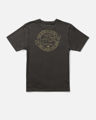 Salty Crew skewed tshirt 20035899 black