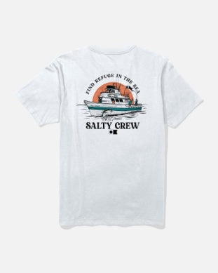 Salty Crew day charter tshirt 20035900 white