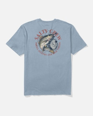 Salty Crew reel fly tshirt 20035912 blue
