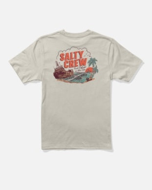 Salty crew youth shipwreck tshirt 20035925y bone