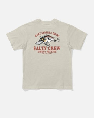Salty Crew toddler cast life tshirt 20035971td bone