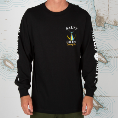 Salty Crew Tailed longsleeve tshirt 20135036 black