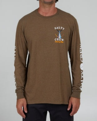 Salty Crew Tailed longsleeve tshirt 20135036 mocha