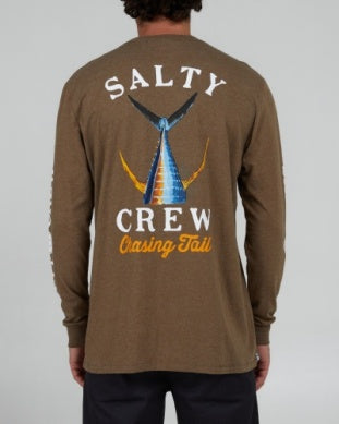 Salty Crew Tailed longsleeve tshirt 20135036 mocha