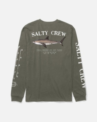 Salty Crew bruce longsleeve tshirt 20135070 olive