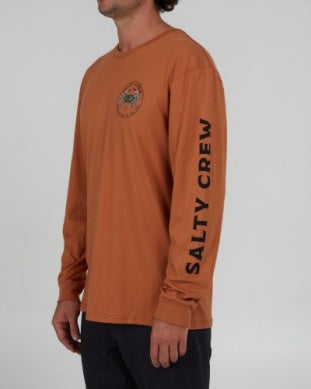 Salty Crew Blue Crabber longsleeve tshirt 20135422 sierra