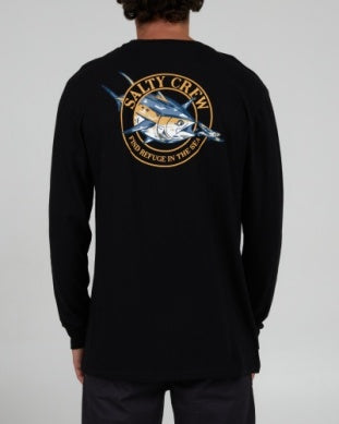 Salty Crew chaser classic long sleeve tshirt 20135521 black