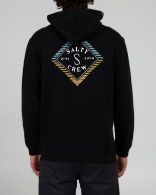 Salty Crew faded zip hoody 20335307 black