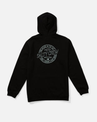 Salty Crew skewed full zip hoody 20335393 black