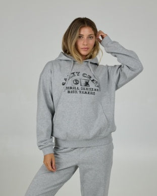 Salty Crew womens water world hoody 20335400w athletic grey