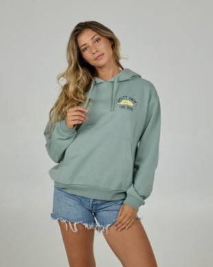 Salty Crew womens baja fresh hoody 20335401w sage