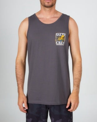 Salty Crew ink slinger tank 20635098 charcoal