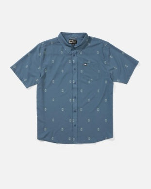 Salty Crew breezer s/s button up shirt 21035154 channel blue