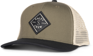 Salty crew sealine trucker hat 35035228y olive