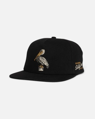 Salty crew coastal snapback hat 35035665 black