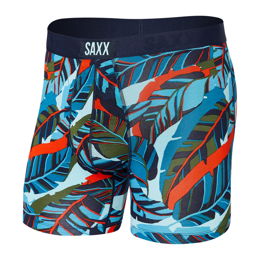 Saxx VIBE blue pop jungle sxbm35-pjb