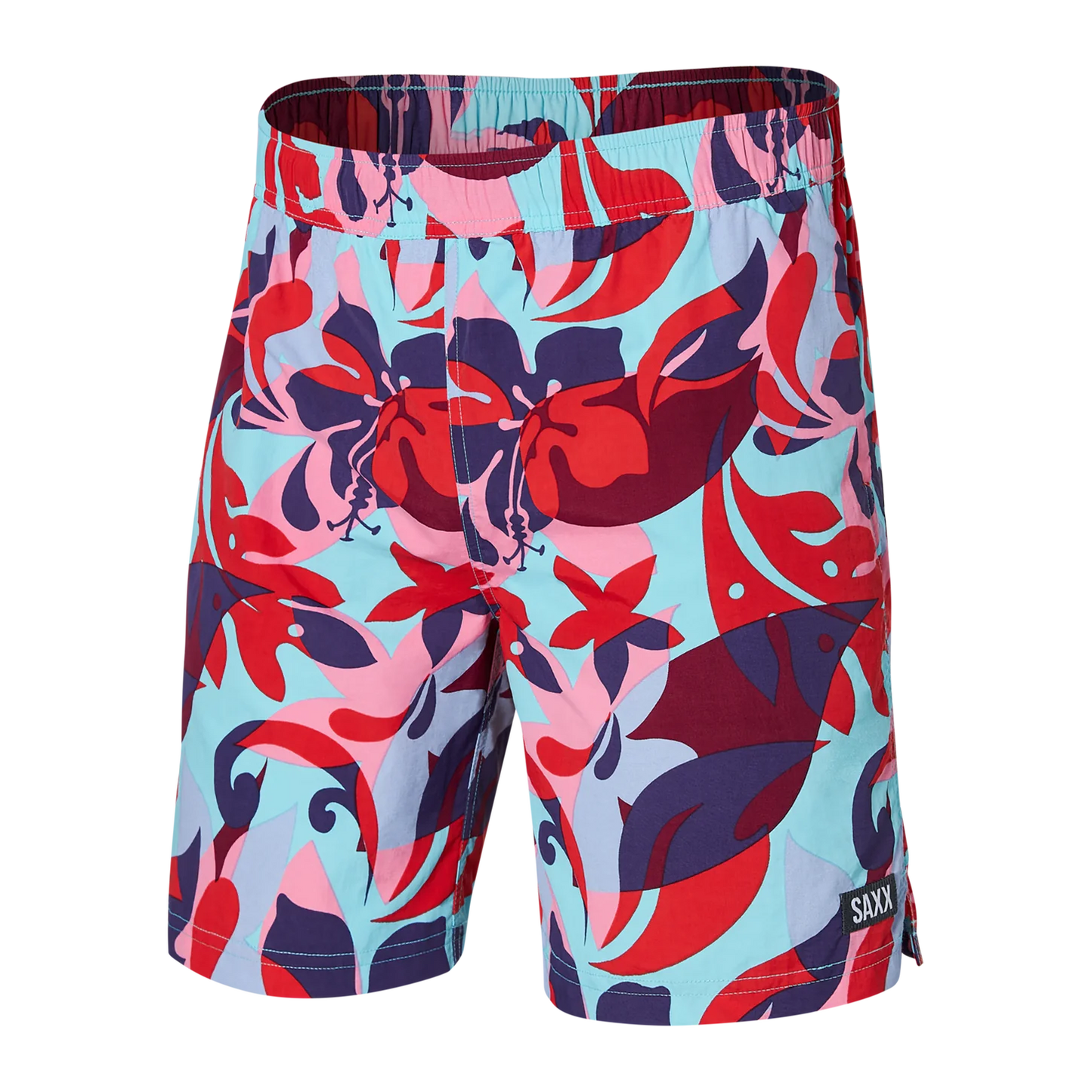 saxx coastal 2 ini 1 volley short sxsw06-tlr tropical lens