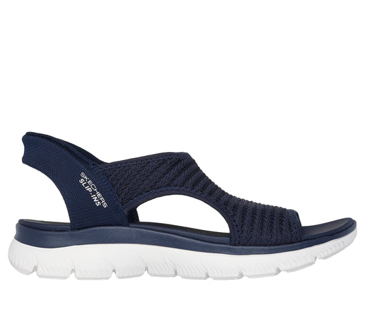 Skechers summits slip in sandal 119519 navy
