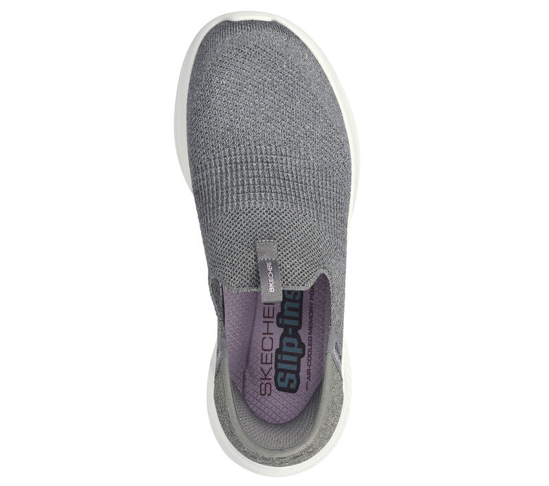 Womens Skechers Slip-ins: Ultra Flex 3.0 - Smooth Step 149709gry heathered grey