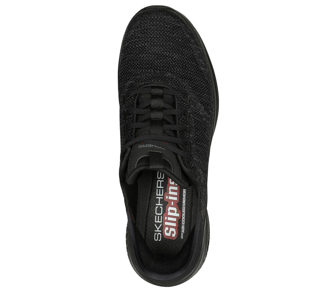 Mens Skechers Slip-ins: Ultra Flex 3.0 - New Arc 232458bbk all black